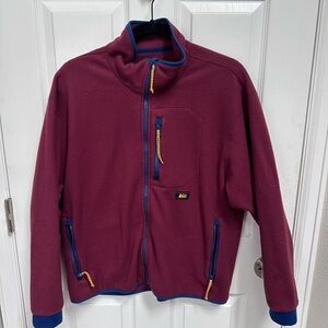 Maroon REI fleece